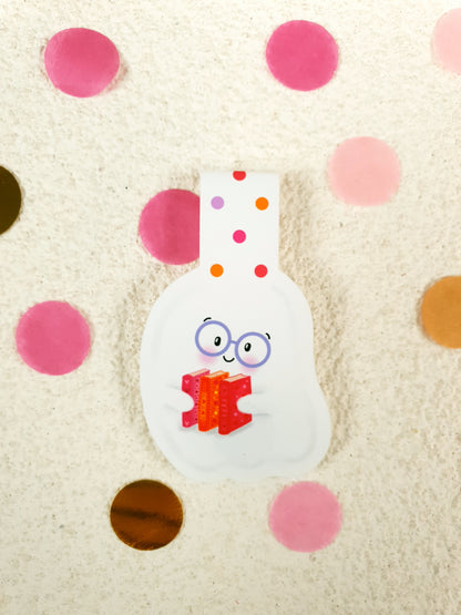 Boodolf's Reading Magnetic Bookmark