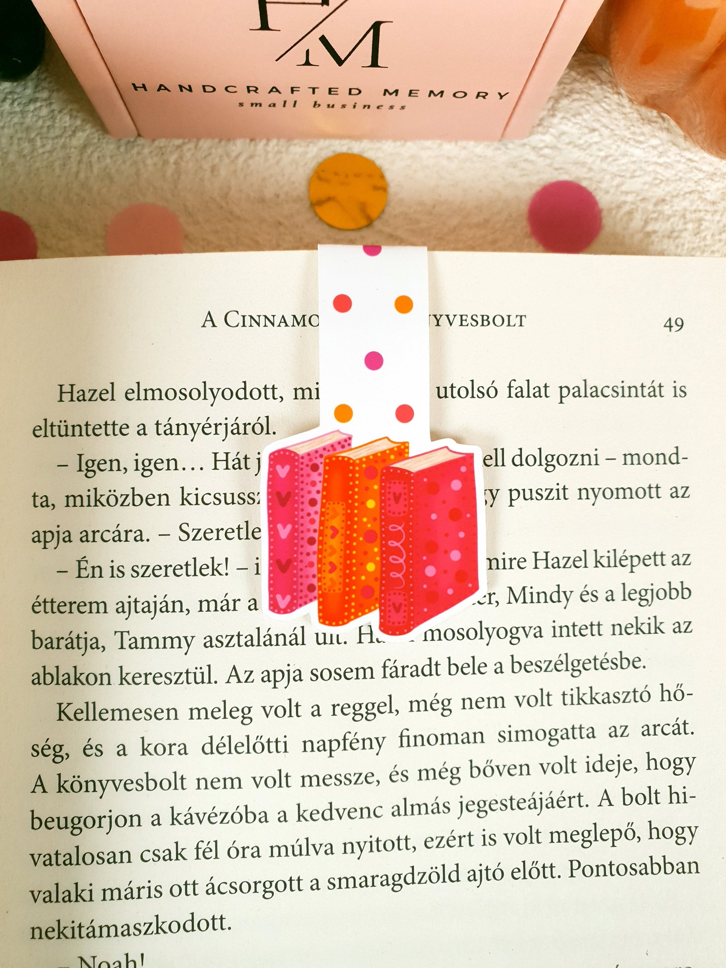 Bookish Bliss Magnetic Bookmark