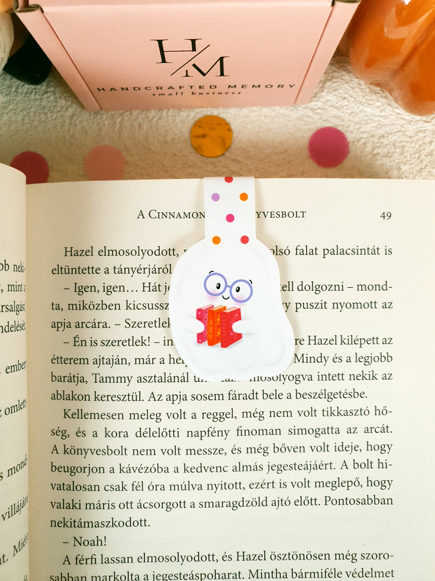 Boodolf's Reading Magnetic Bookmark