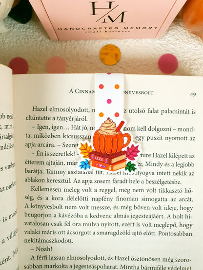 Pumpkin Books Magnetic Bookmark