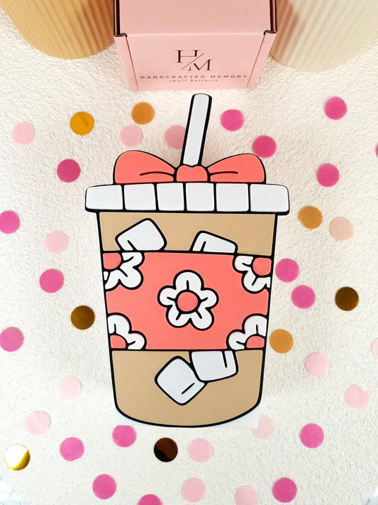 3D Printed Iced Coffee Pen Holder