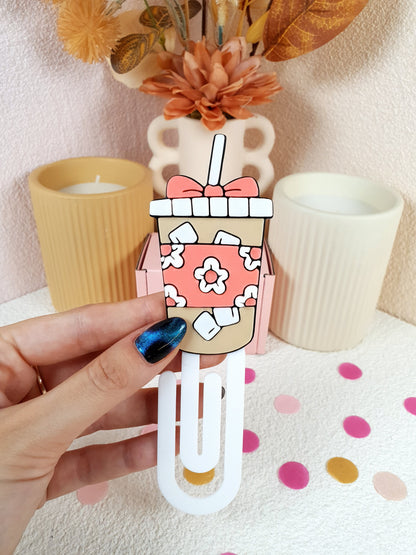 3D Printed Iced Coffee Paper Clip