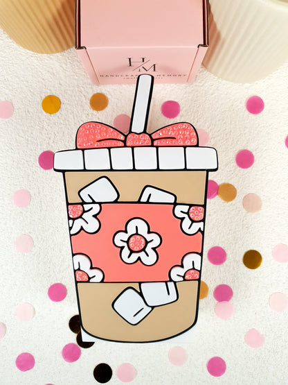 3D Printed Iced Coffee Pen Holder