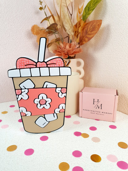 3D Printed Iced Coffee Pen Holder