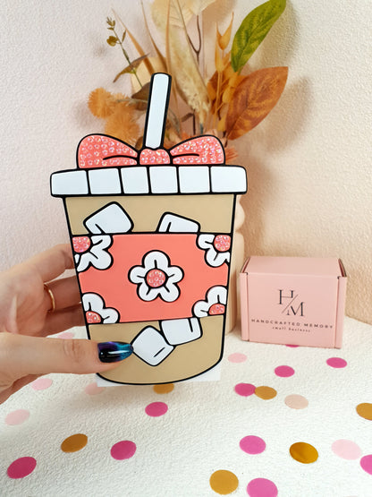 3D Printed Iced Coffee Pen Holder