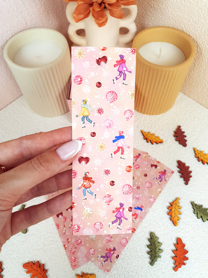 Christmas Market Traditional Bookmark Set or Individual