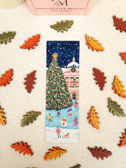 Christmas Market Traditional Bookmark Set or Individual