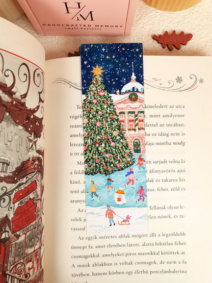 Christmas Market Traditional Bookmark Set or Individual