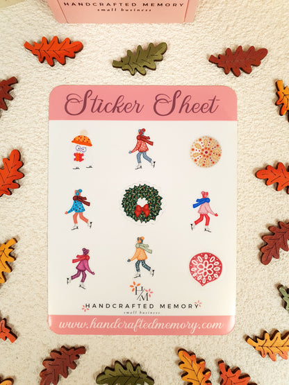 Winter Mood Sticker Sheet