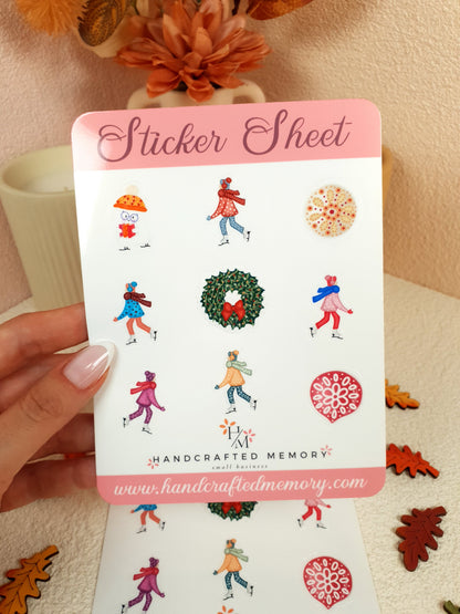 Winter Mood Sticker Sheet