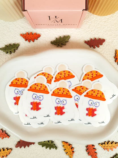 Boodolf's Skating Vinyl Sticker