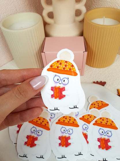 Boodolf's Skating Vinyl Sticker