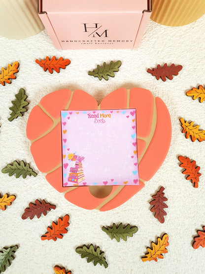 3D Printed Concha Heart Sticky Notes & Notepad Holder