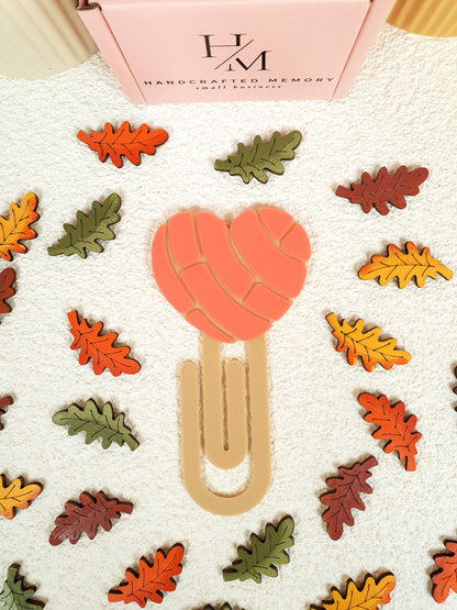 3D Printed Concha Heart Paper Clip