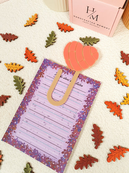 3D Printed Concha Heart Paper Clip