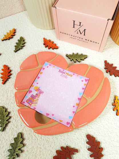 3D Printed Concha Heart Sticky Notes & Notepad Holder