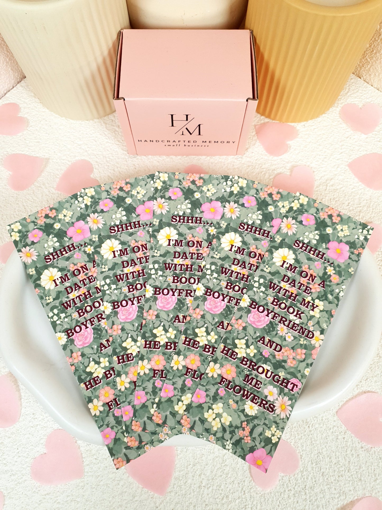Date With My Book Boyfriend Traditional Bookmark