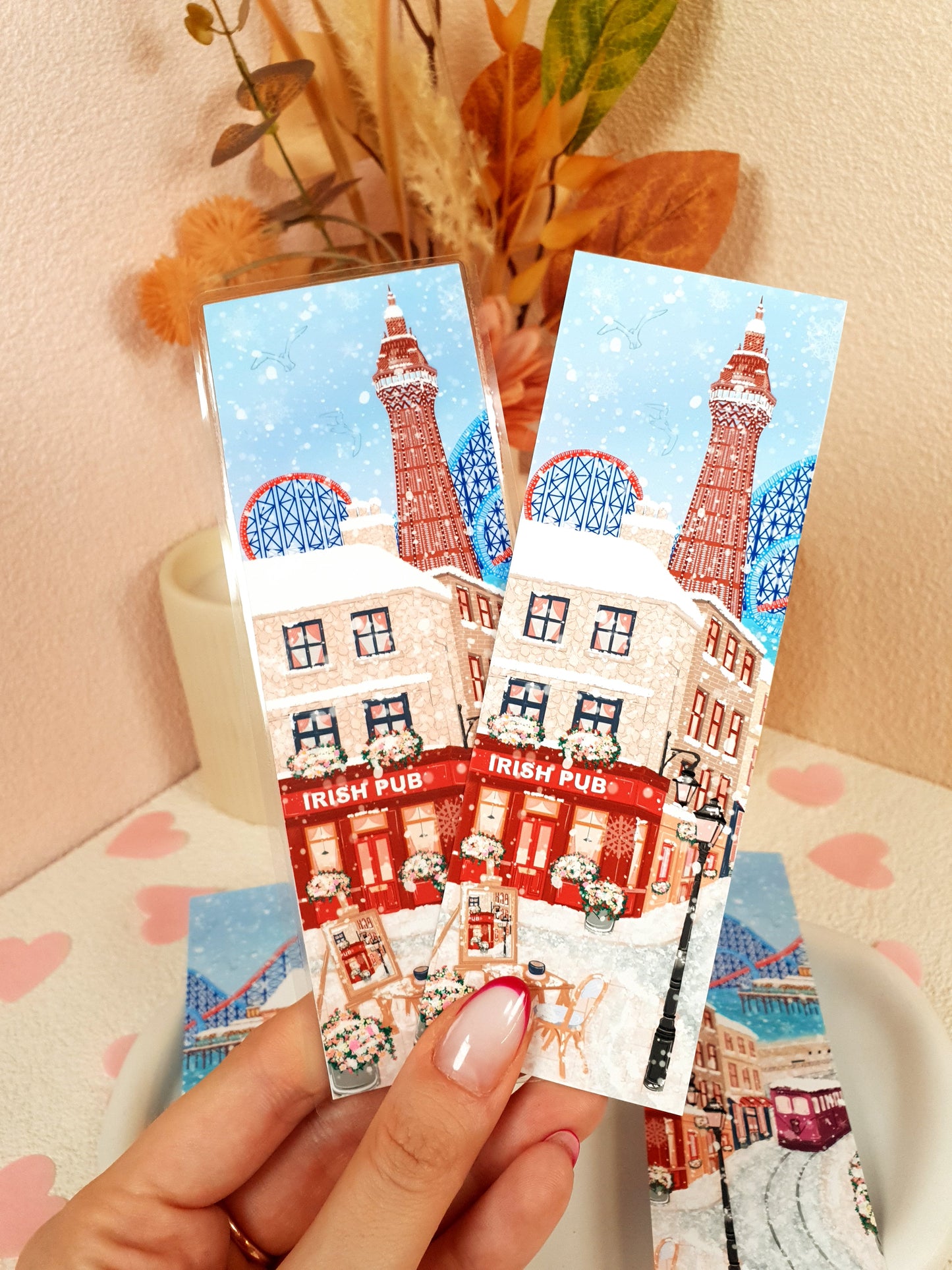 Blackpool Irish Pub Traditional Bookmark