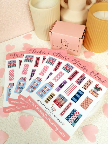 Reading Corner Sticker Sheet