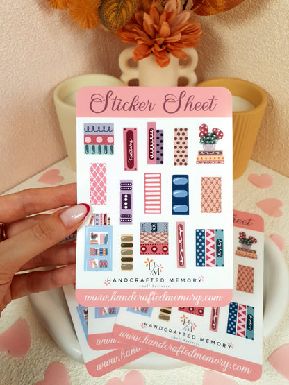Reading Corner Sticker Sheet