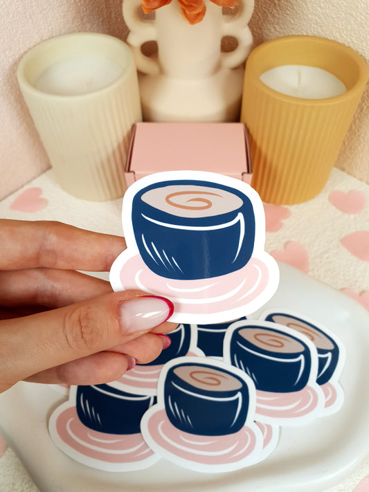 Morning Coffee Vinyl Sticker
