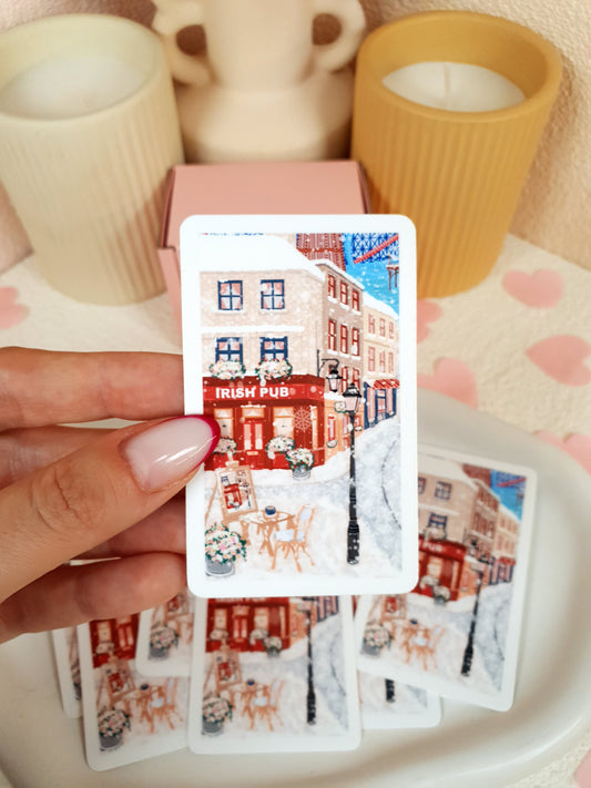 Blackpool Irish Pub Vinyl Sticker