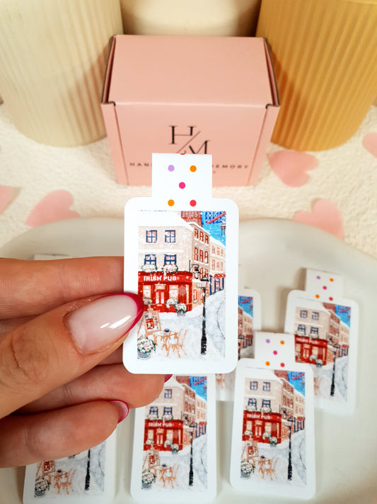 Blackpool Irish Pub  Magnetic Bookmark