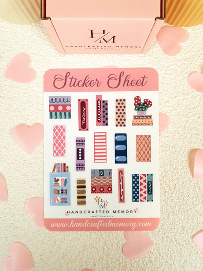 Reading Corner Sticker Sheet