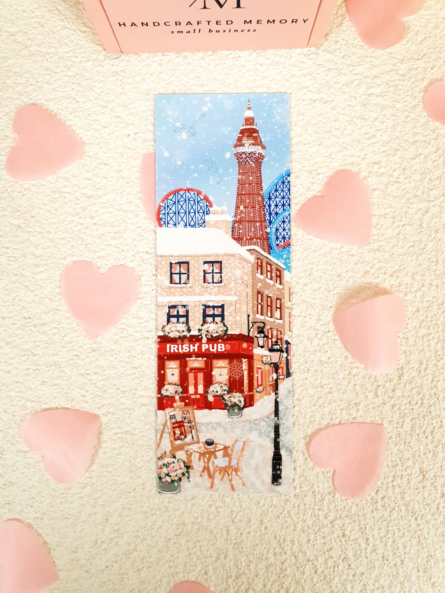 Blackpool Irish Pub Traditional Bookmark