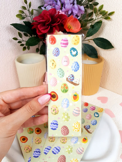 Easter Eggs Traditional Bookmark