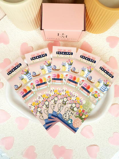 Easter Bloom Traditional Bookmark