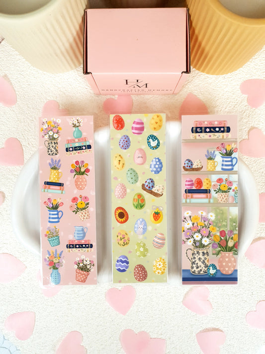 Easter Bloom Traditional Bookmark Set