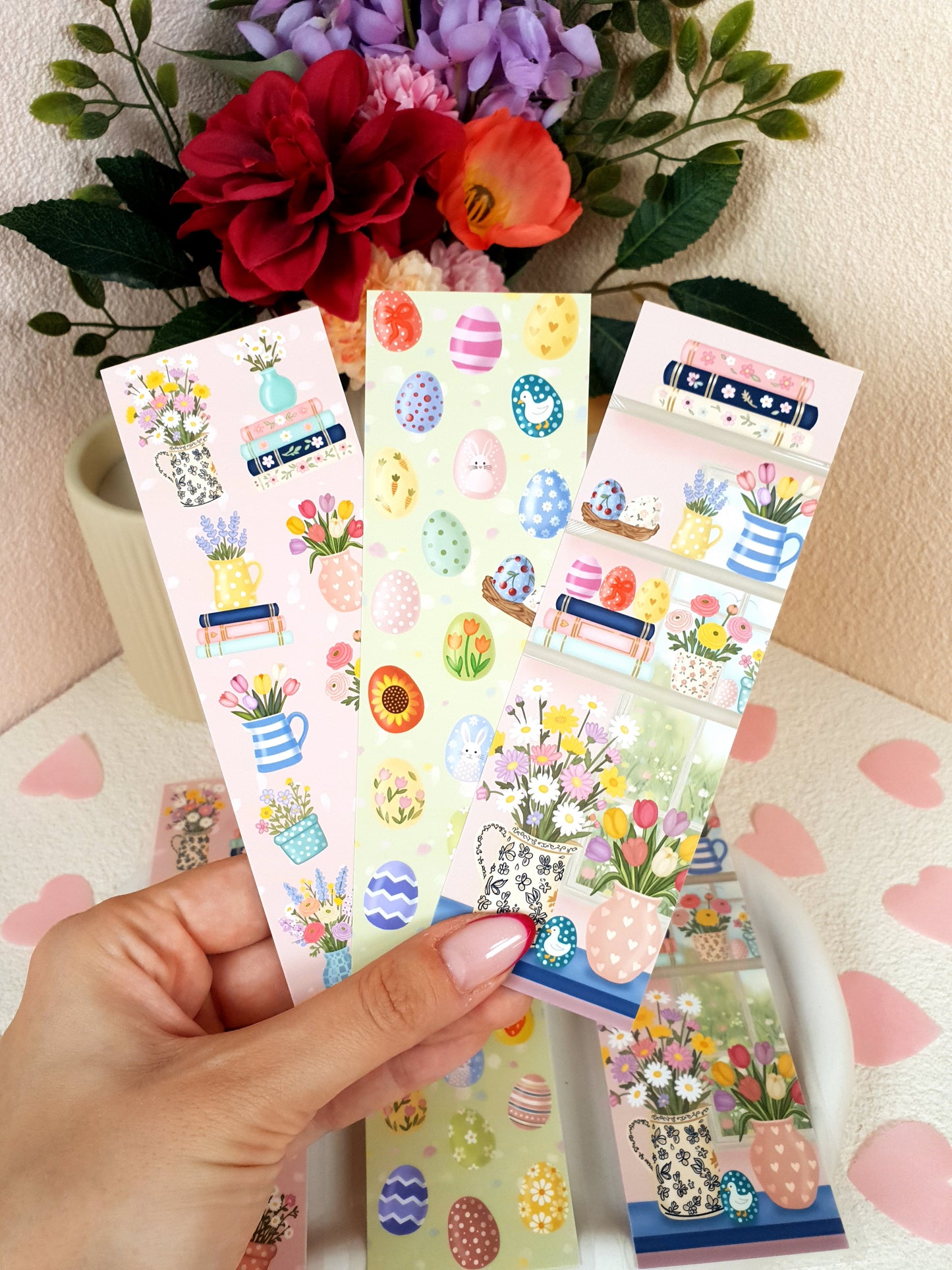 Easter Bloom Traditional Bookmark Set