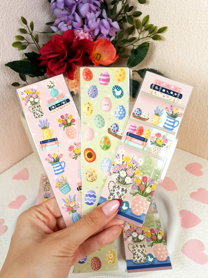 Easter Bloom Traditional Bookmark Set
