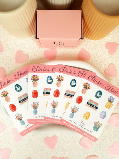 Easter Bloom Sticker Sheet