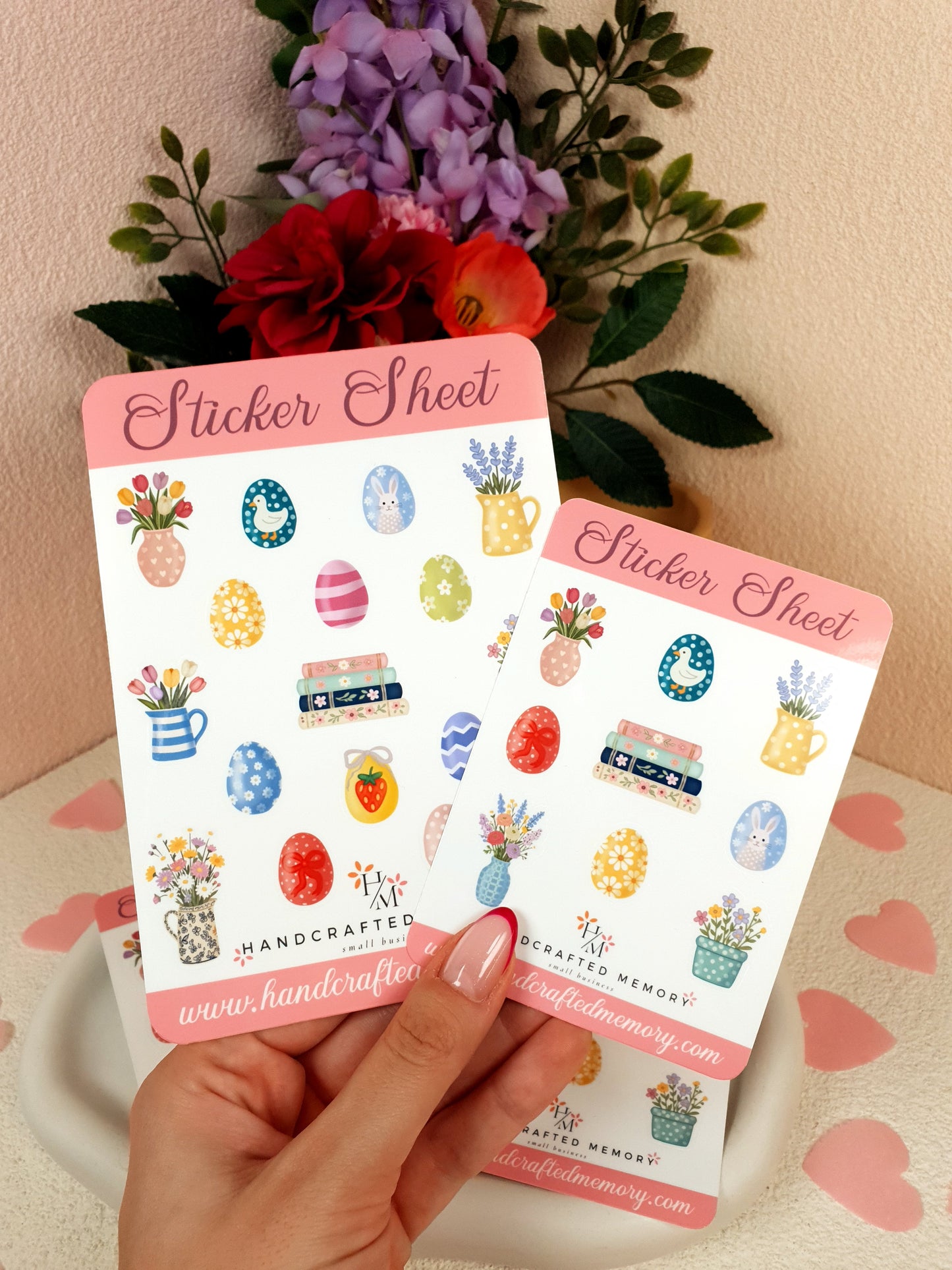 Easter Bloom Sticker Sheet