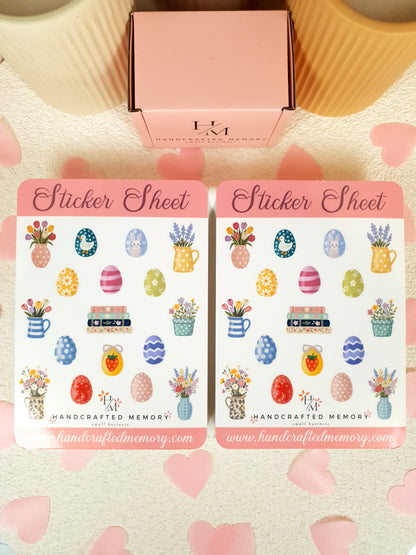 Easter Bloom Sticker Sheet