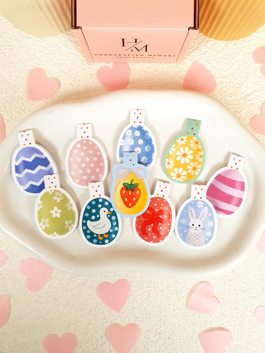 Easter Eggs Magnetic Bookmark