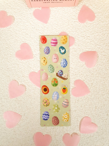 Easter Eggs Traditional Bookmark