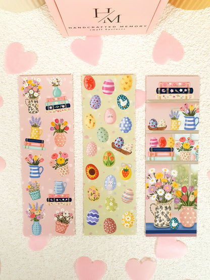 Easter Bloom Traditional Bookmark Set