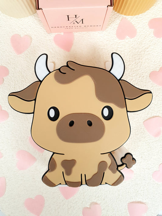 3D Printed Cute Cow Pen Holder