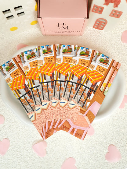 Tapas Bar Traditional Bookmark