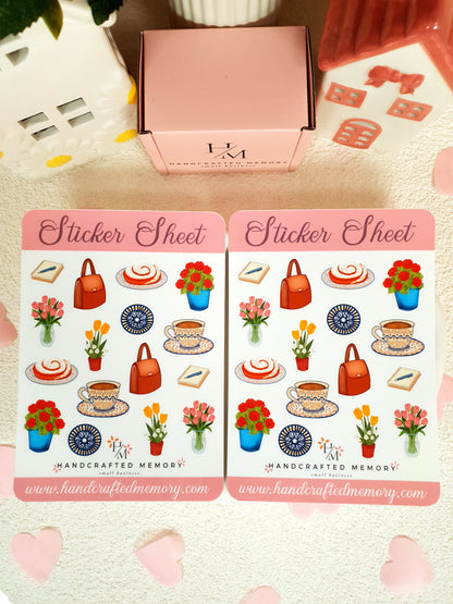 Córdoba in Morning Sticker Sheet