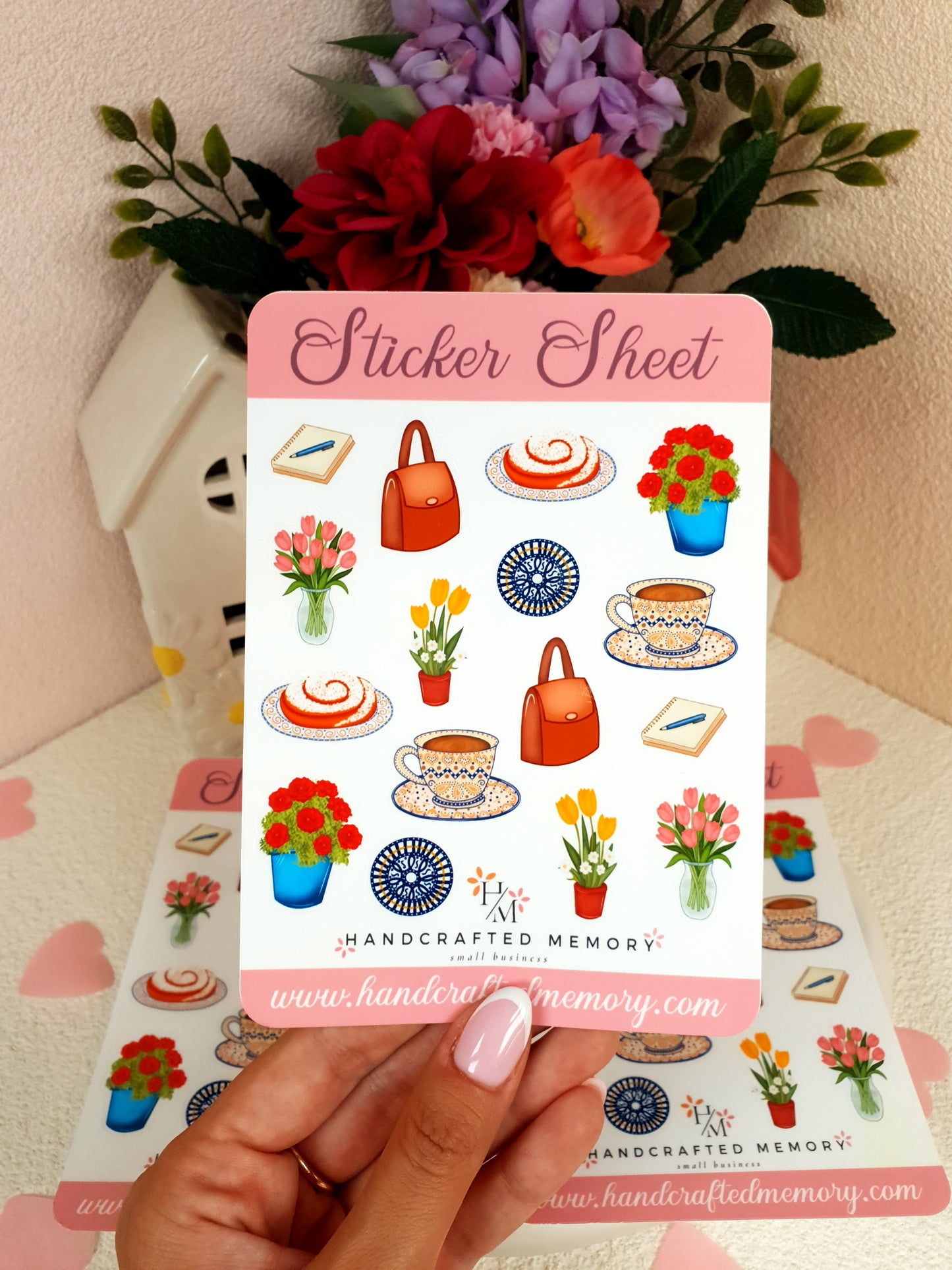 Córdoba in Morning Sticker Sheet