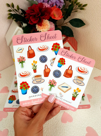 Córdoba in Morning Sticker Sheet