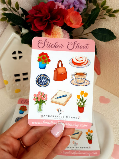 Córdoba in Morning Sticker Sheet