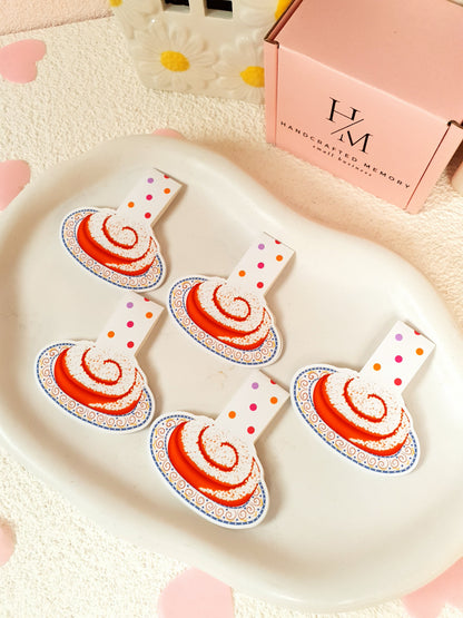 Cinnamon Snail Magnetic Bookmark