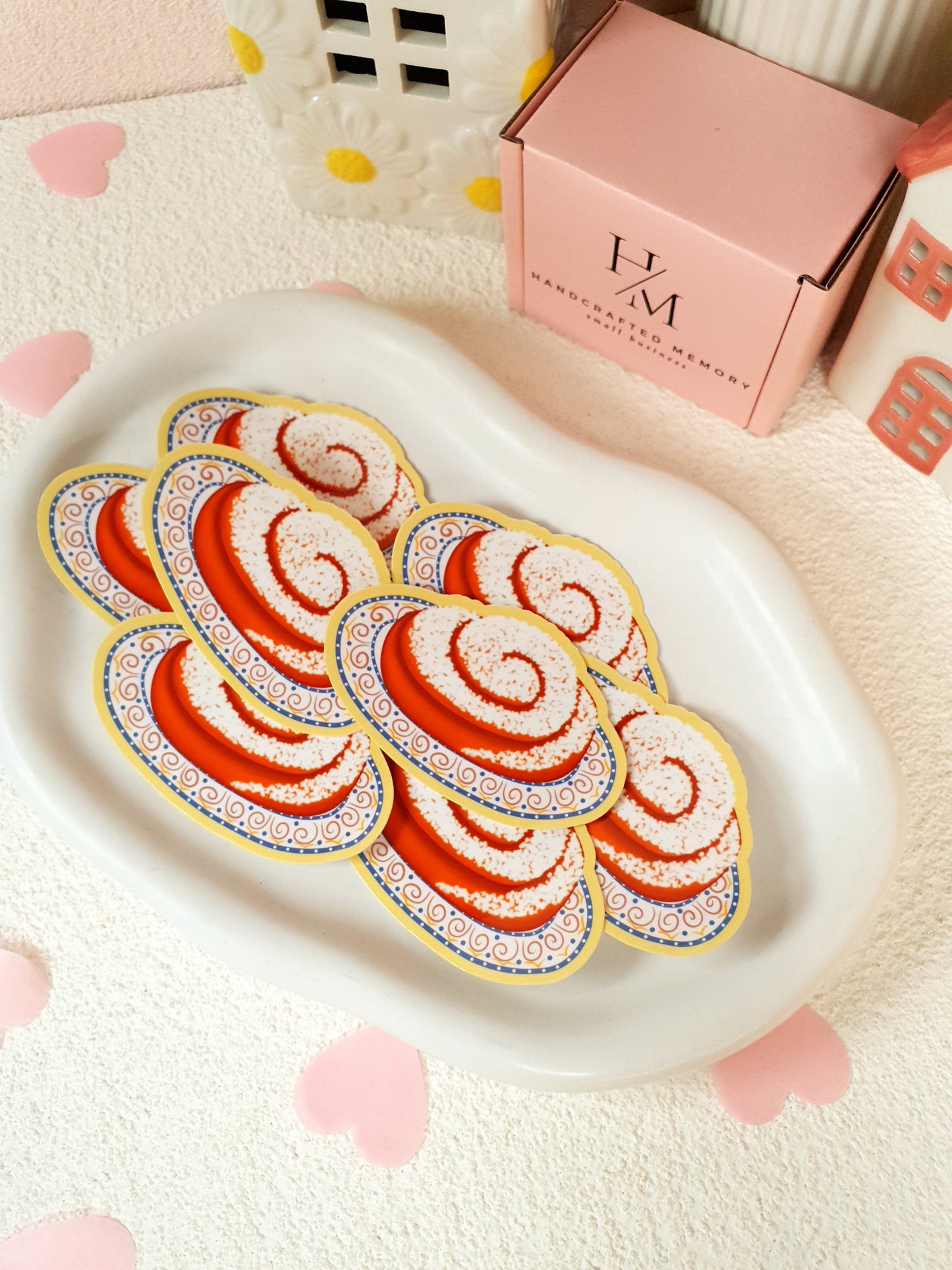 Cinnamon Snail Vinyl Sticker