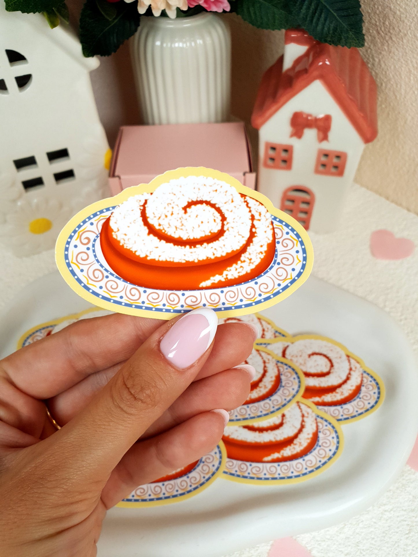 Cinnamon Snail Vinyl Sticker