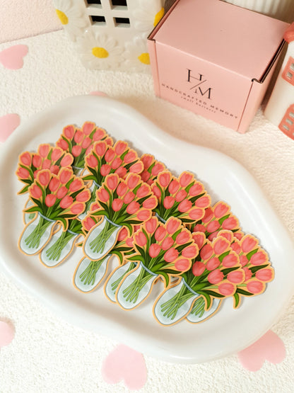 Tulips Vinyl Sticker